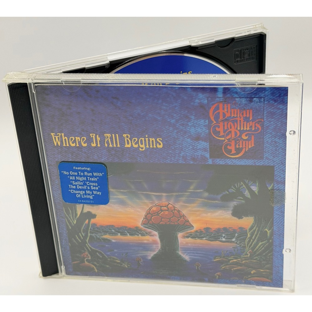 Allman Brothers Band Where It All Begins CD 1994 Epic